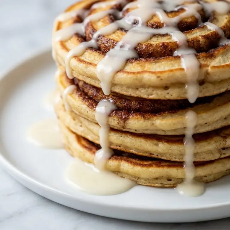Cinnamon Roll Pancakes