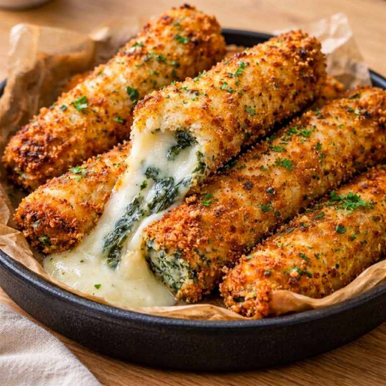 Crispy spinach dip recipe