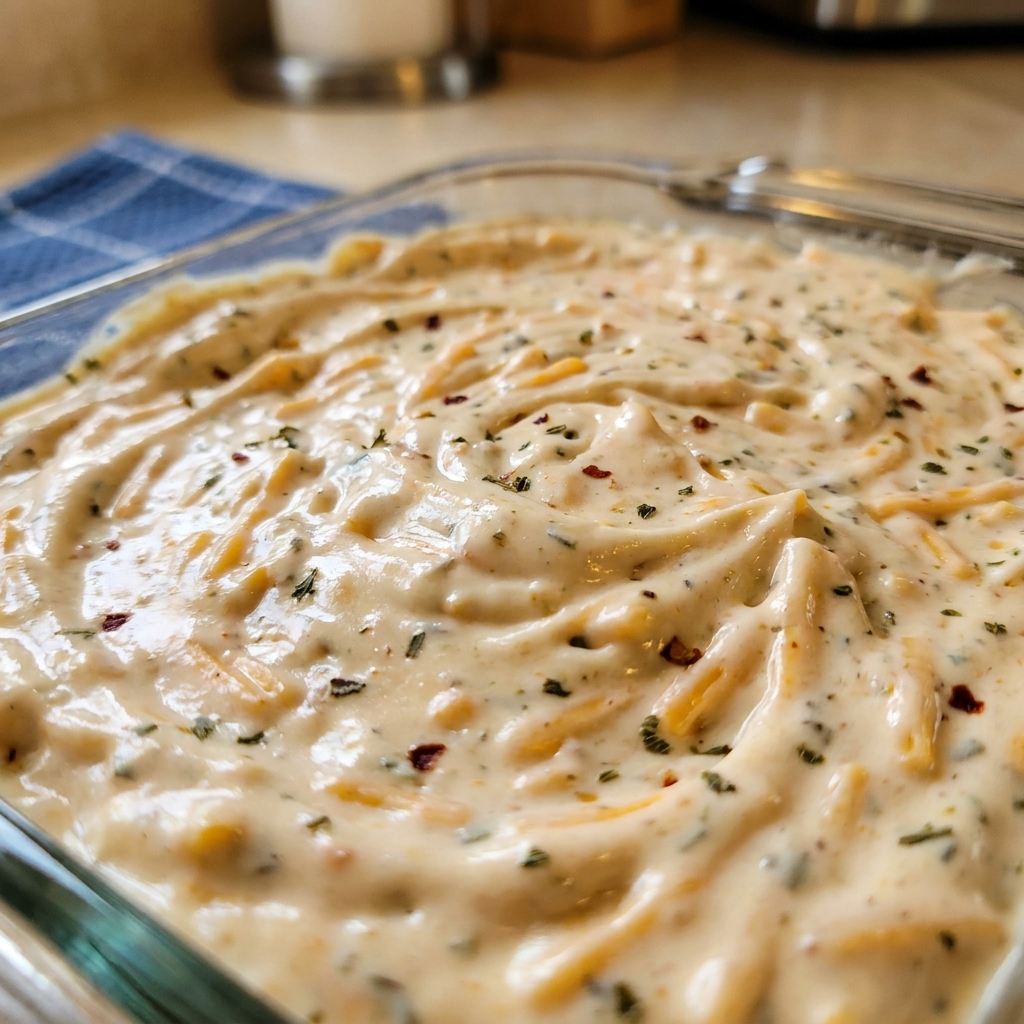 Mixing sharp cheddar cheese spread with a hand mixer in a glass bowl.