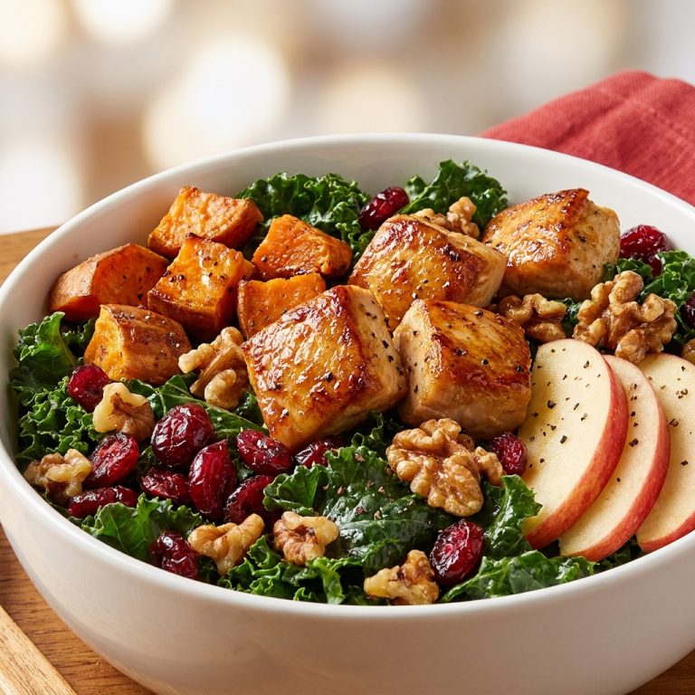 Harvest Chicken Bowls with Maple Dijon Dressing Recipe